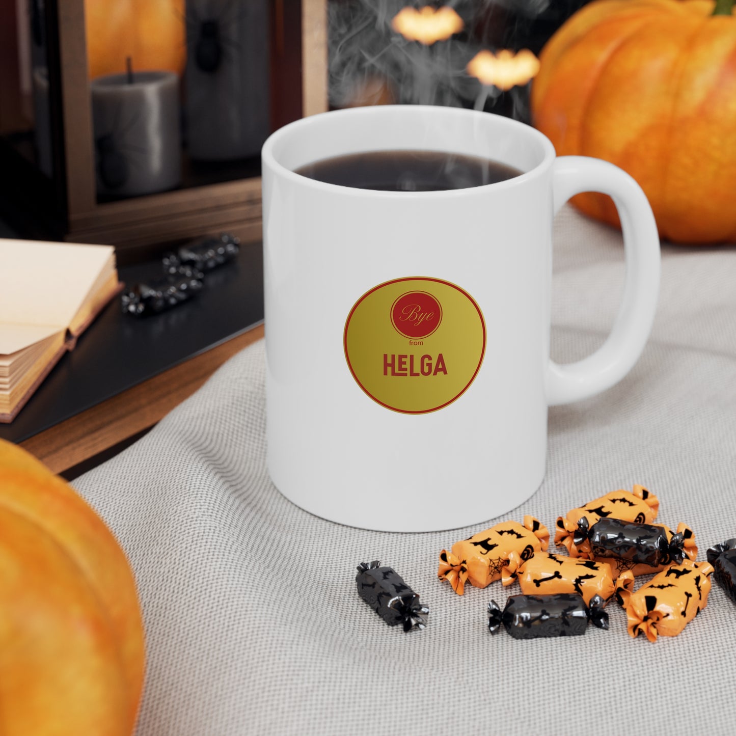 H! 'n Bye Helga Here Ceramic Mug 11oz