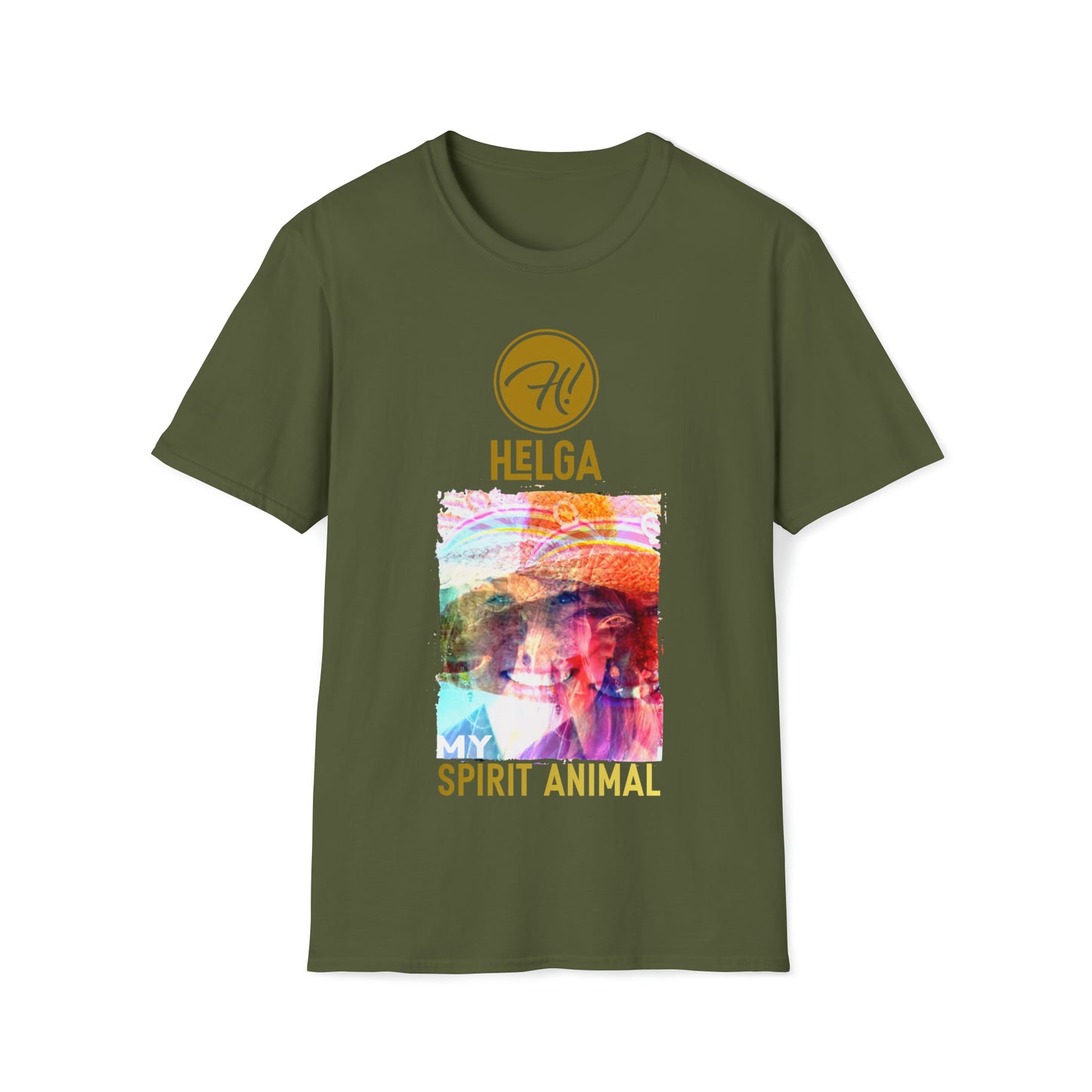 H! Helga - My Spirit Animal - Unisex Softstyle T-Shirt - 6 color options!