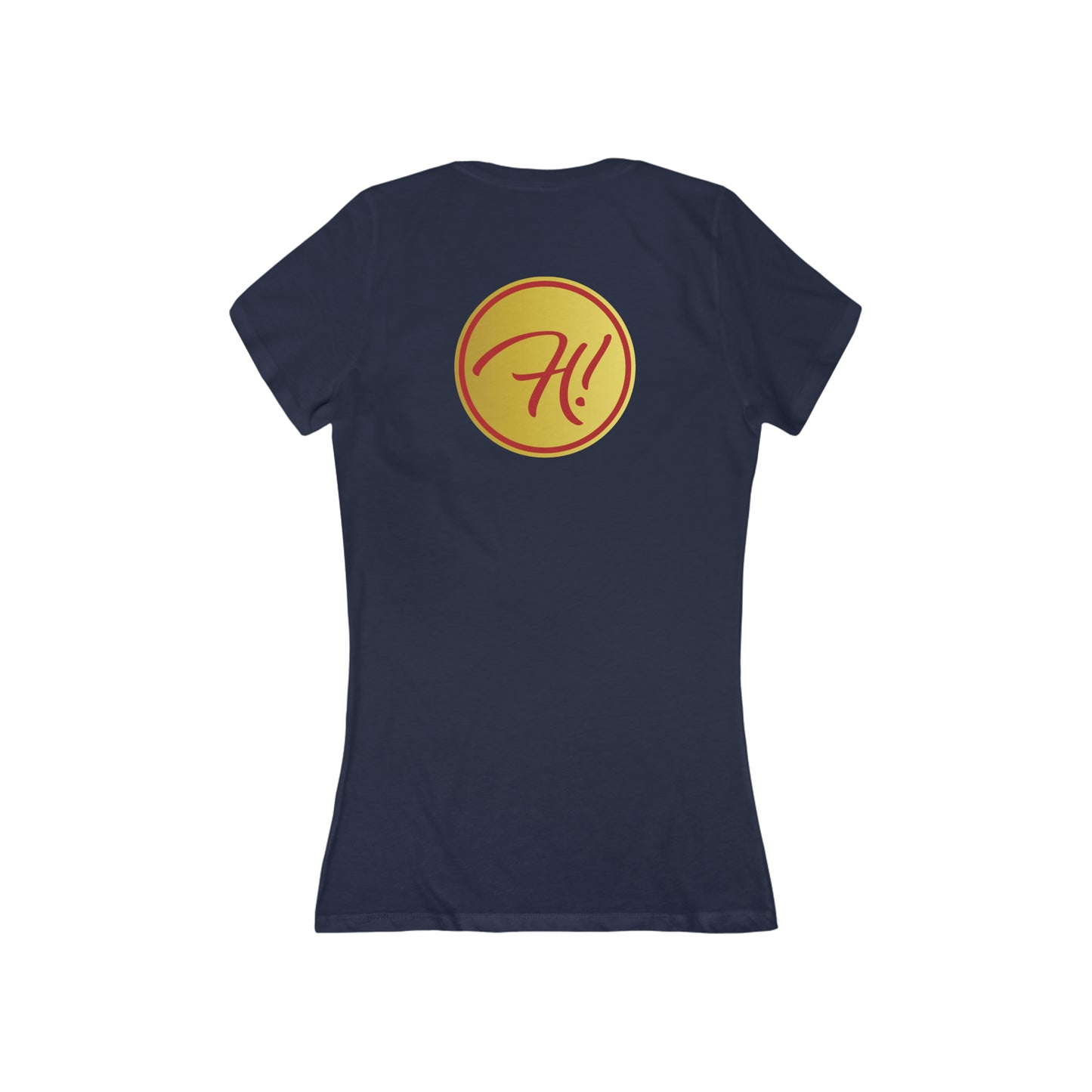 Helga's Women's Jersey Short Sleeve Deep V-Neck Tee - 3 color options!